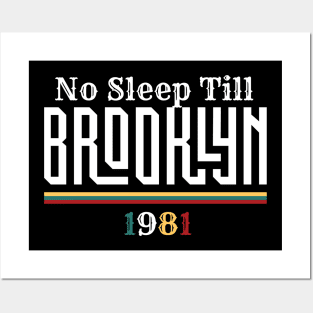 No Sleep Till Brooklyn Posters and Art